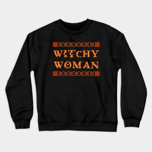 Witchy Woman - Fire Crewneck Sweatshirt